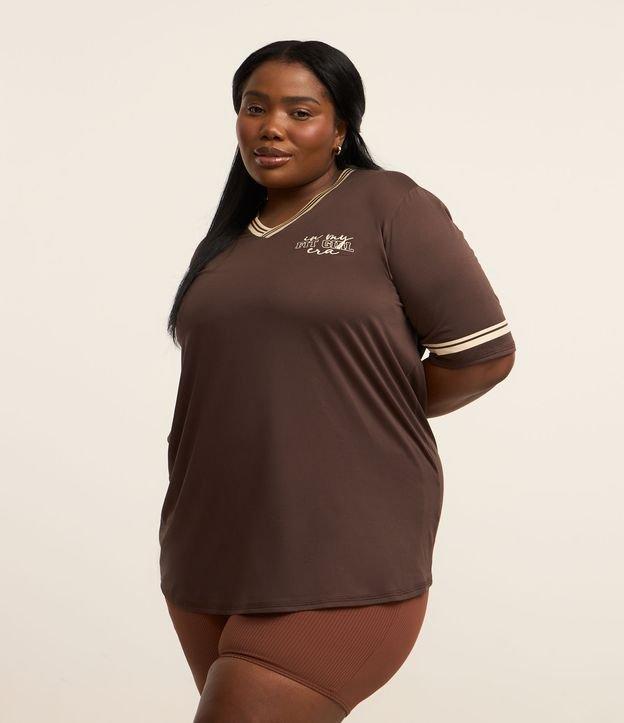Camiseta Oversized Esportiva em Tecnologia Dry Curve & Plus Size - 1
