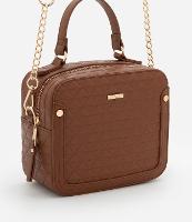 Bolsa Câmera Bag Transversal Média com Alça com Corrente - 1