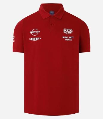 Camisa Polo em Algodão com Bordado Chevrolet