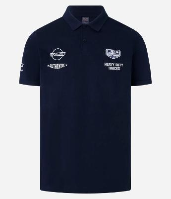 Camisa Polo em Algodão com Bordado Chevrolet