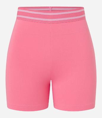 Bermuda Crossfiteira Esportiva em Microfibra com Cós de Elástico