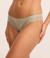 Kit 02 Calcinhas Biquíni em Microfibra com Detalhes em Renda - 1