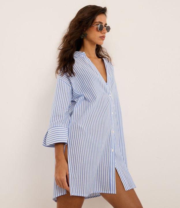 Saída de Praia Camisa em Voal Listrado - 2