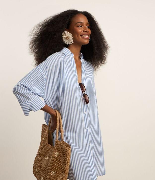 Saída de Praia Camisa em Voal Listrado - 3