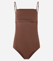 Body com Pregas no Decote e Alça Fina - 1