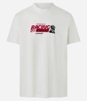 Camiseta Comfort em Algodão com Estampa Automobilismo e Lettering - 1