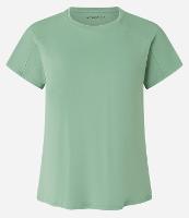 Camiseta Esportiva em Microfibra com Abertura nas Costas e Pala no Ombro - 1