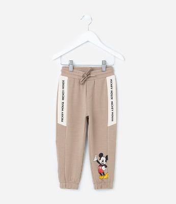 Calça Infantil em Modal Estampa Mickey - Tam 2 a 6 Anos