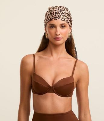 Biquíni Top Meia Taça em Microfibra Básico