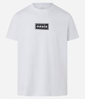 Camiseta Regular em Algodão com Estampa Banda Oasis - 1