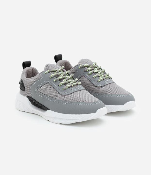 Tênis Infantil Esportivo com Recortes - Tam 27 ao 34 - 1