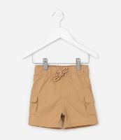 Bermuda Infantil com Bolsos Cargo - Tam 1 a 6 Anos - 1