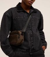 Bolsa Shoulder Bag em Algodão com Estampa de Animal Print - 2