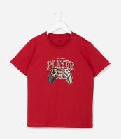 Camiseta Infantil com Estampa de Vídeo Game e Capivara - Tam 5 A 14 Anos - 1