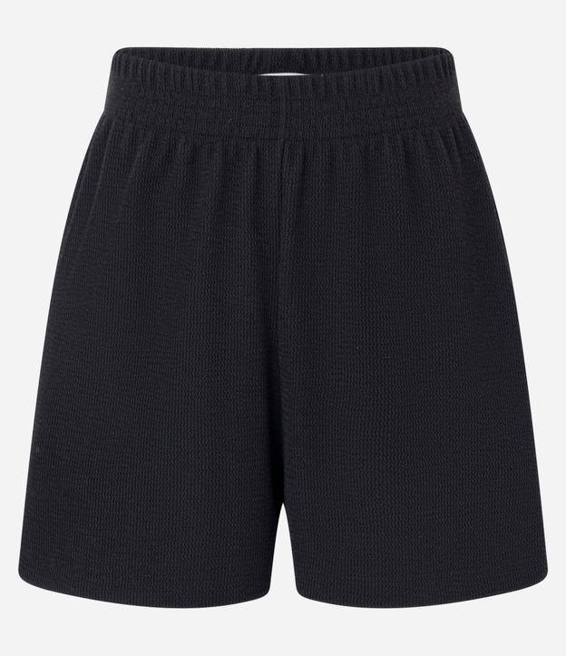 Short em Ribana com Bolsos Laterais - 1