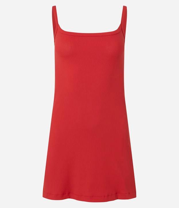 Vestido Evasê em Ribana com Alcinhas - 1