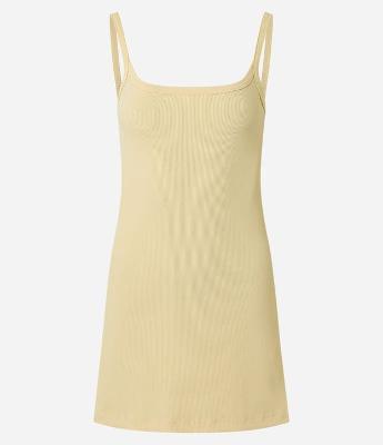 Vestido Evasê em Ribana com Alcinhas