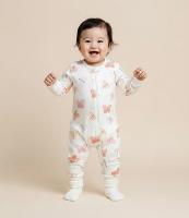 Macacão Infantil Tricô com Borboleta - Tam RN a 18 Meses - 2