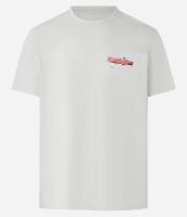 Camiseta Comfort em Algodão com Estampa de Carro e Lettering Los Angeles - 1