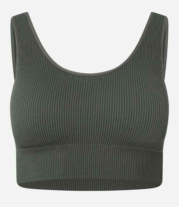 Top Bojo Esportivo Seamless com Alças Largas - 1