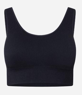 Top Bojo Esportivo Seamless com Alças Largas