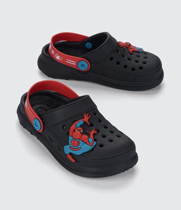 Sandália Babuche Infantil com Patch Homem Aranha - Tam 23 a 36 - 1