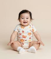Body Infantil com Estampa Bichinhos e Florzinhas - Tam RN a 18 meses - 2