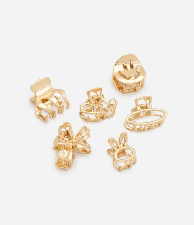 Kit 06 Piranhas de Cabelo com Formas Variadas - 1