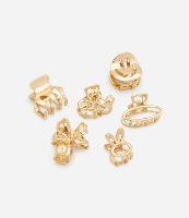 Kit 06 Piranhas de Cabelo com Formas Variadas - 1