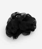 Piranha De Cabelo com Revestimento e Estampa Poá - 1