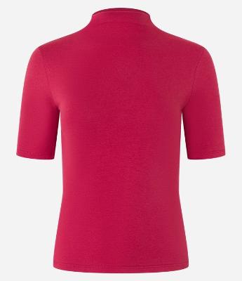 Blusa Básica Ajustada em Algodão com Golinha alta