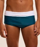 Sunga em Microfibra com Bloco de Cor - 2