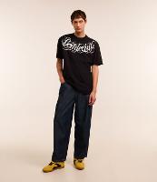 Camiseta Relaxed em Algodão com Estampa Lettering - 2