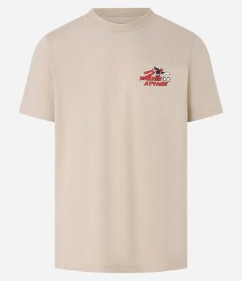 Camiseta Regular em Algodão com Estampa Estilo Anime