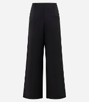 Calça Wide Leg Alfaiatada com Pregas Duplas - 1