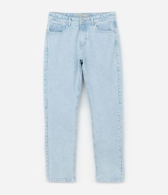 Calça Slim em Jeans com Elastano e Lavagem