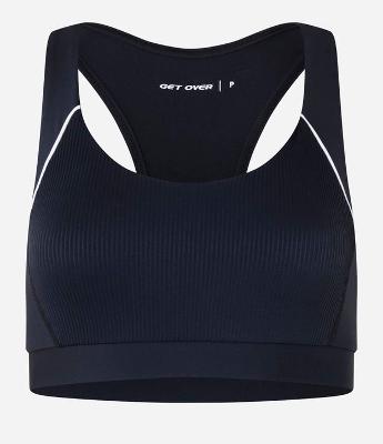 Top Nadador Esportivo em Microfibra com Friso Contrastante