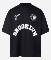 Camiseta Oversized com Estampa Localizada e Lettering Notorious BIG - 1