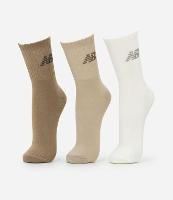 Kit 03 Pares de Meias com Cano Longo Estampa New Balance - 1