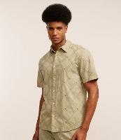 Camisa Comfort em Algodão com Textura em Losango - 2