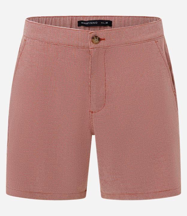 Bermuda Reta em Algodão com Textura - 2