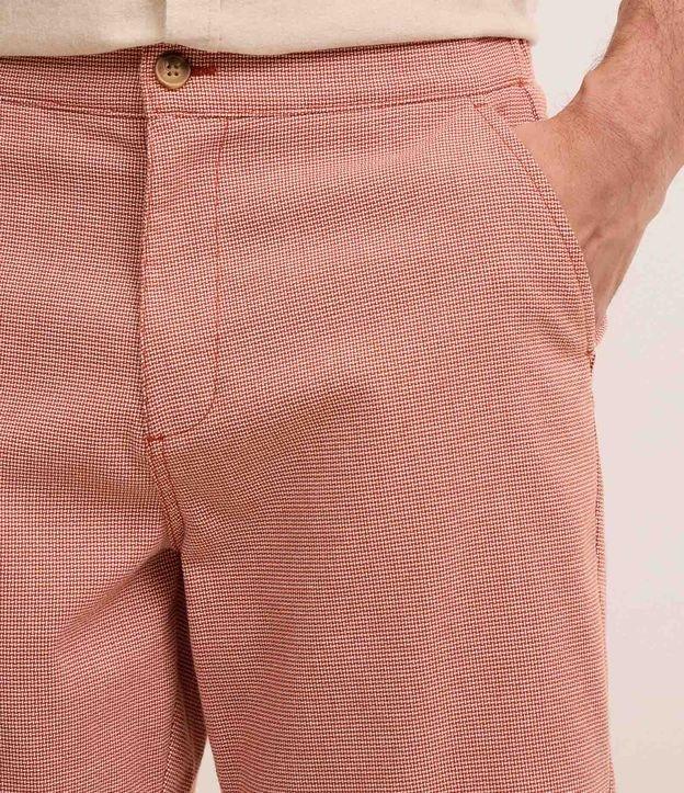 Bermuda Reta em Algodão com Textura - 3