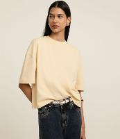 Camiseta Boxy em Algodão com Gola Redonda - 2