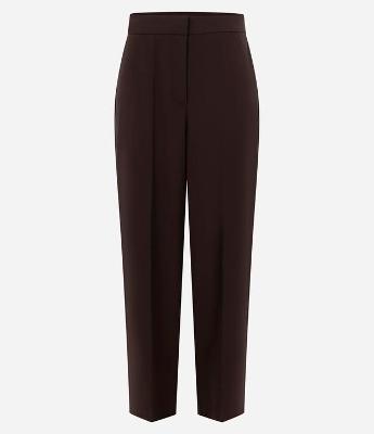 Calça Pantalona em Alfaiataria com Bolso Faca
