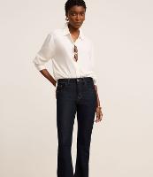 Calça Bootcut em Jeans Raw com Cintura Alta - 2