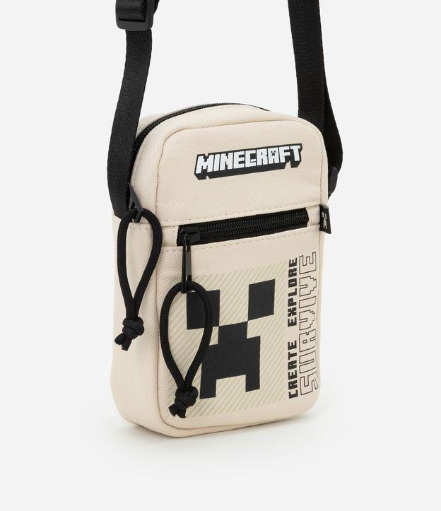 Bolsa Infantil Shouder Bag com Estampa Minecraft - Tam Único - 1