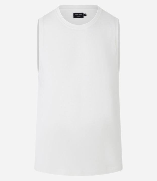 Regata Regular em Tricô com Textura - 1