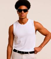 Regata Regular em Tricô com Textura - 2