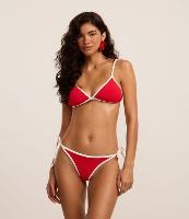 Biquíni Calcinha Lacinho Texturizado com Efeito Empina Bumbum e Viés Contrastante - 2