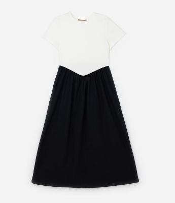 Vestido Midi em Ribana Bicolor Curve & Plus Size